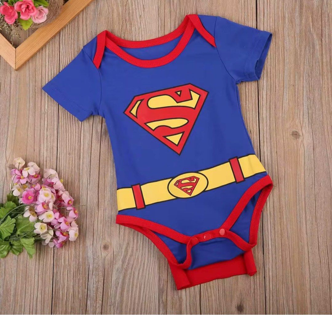 Superman deals baby romper