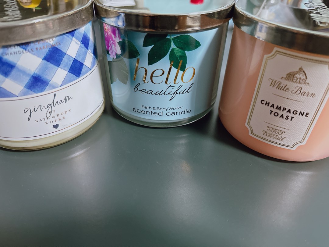 Bath & Body Works Scented Candles, Furniture & Home Living, Home