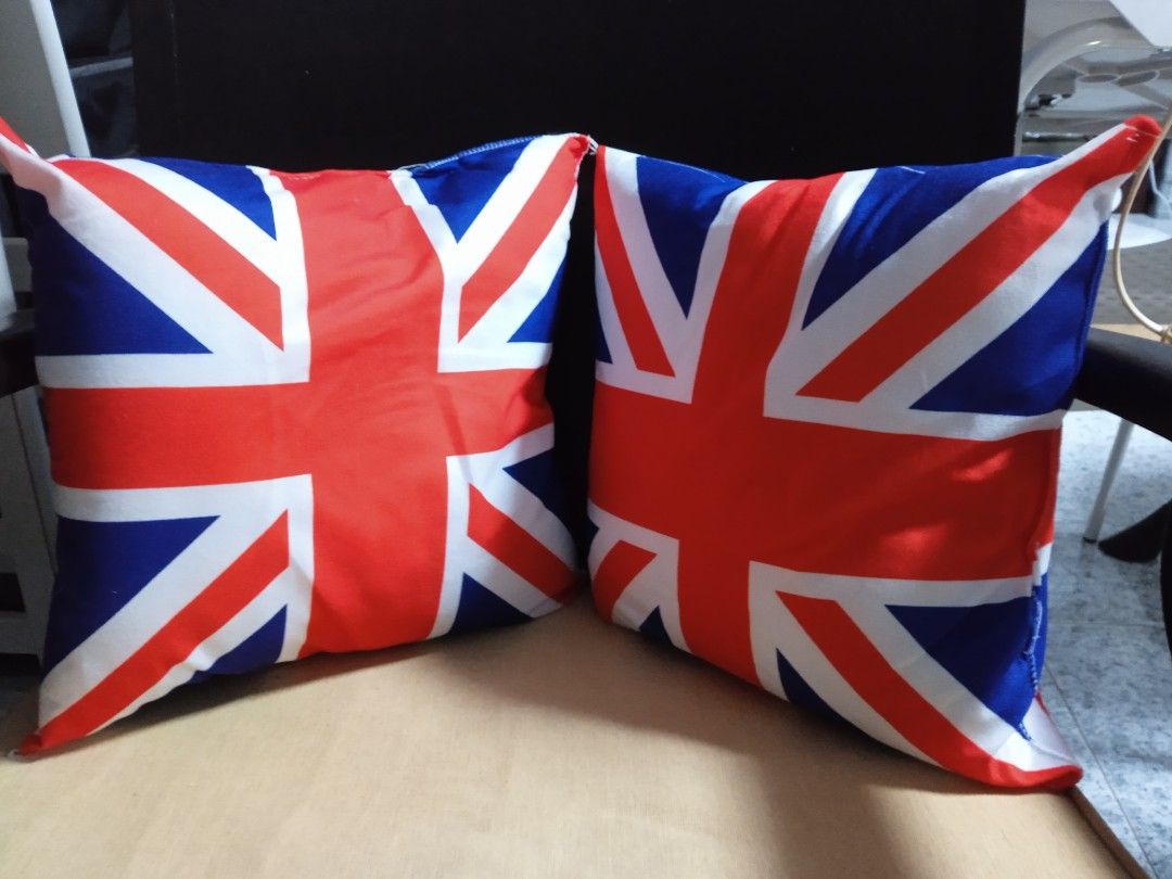 Beautiful cushions with flag design Furniture Home Living Home