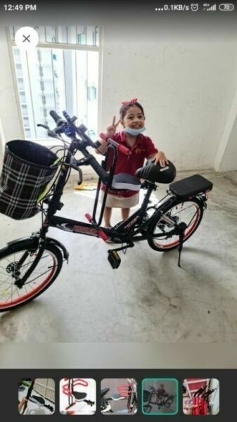 bike bicycle child front seat for ebike e bike scooter e scooter