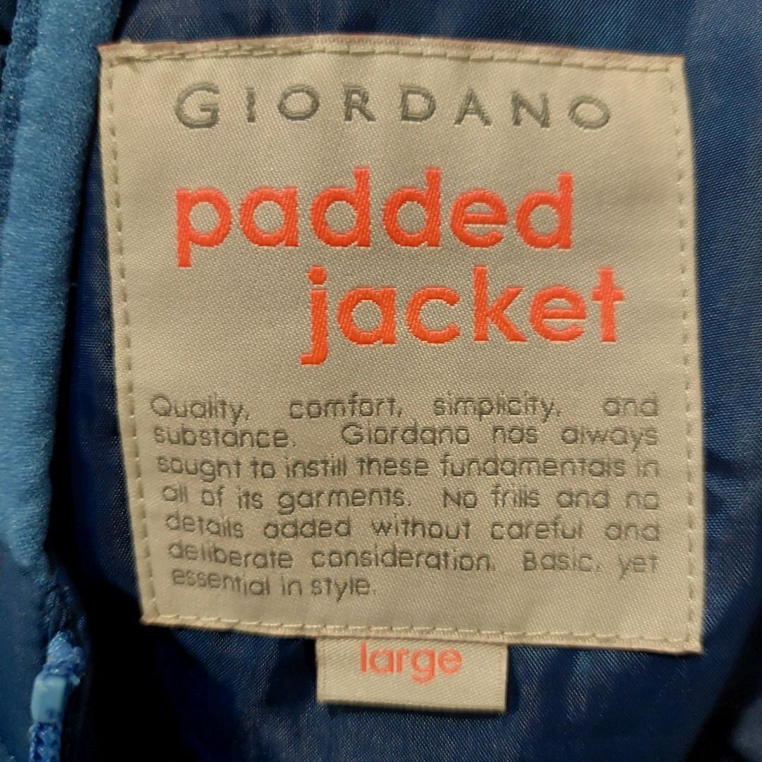 Giordano blue jacket outlet