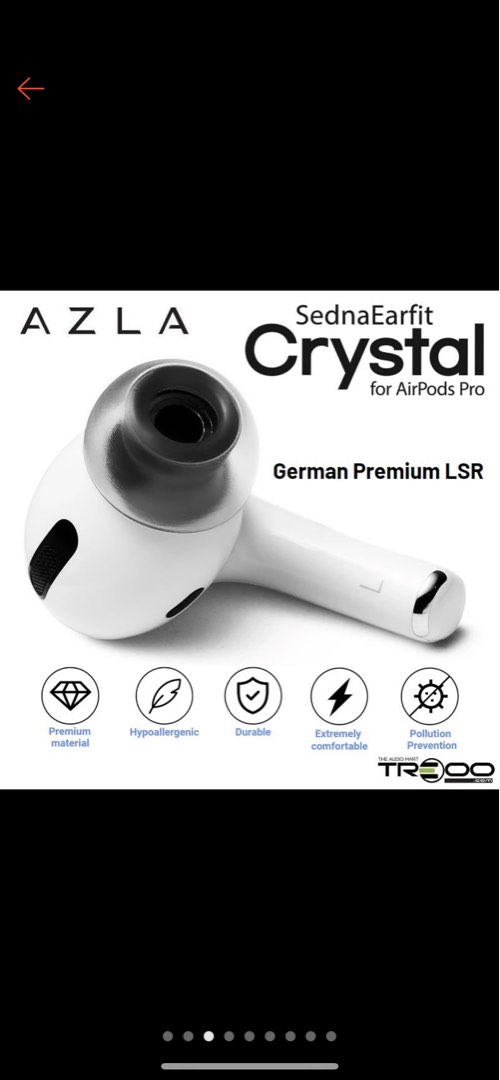 Hypoallergenic airpod pro clearance tips