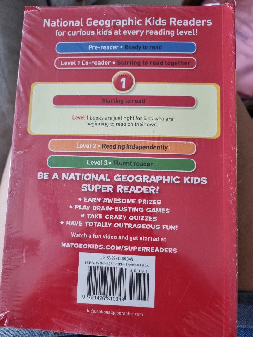 BNIB National Geography Level 1 25 titles, Hobbies & Toys, Books