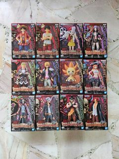 17CM Bandai Original Banpresto One Piece Nico Robin DXF Film RED Anime  Figure Great Route Vol2 Collectible Action Figurine Gift