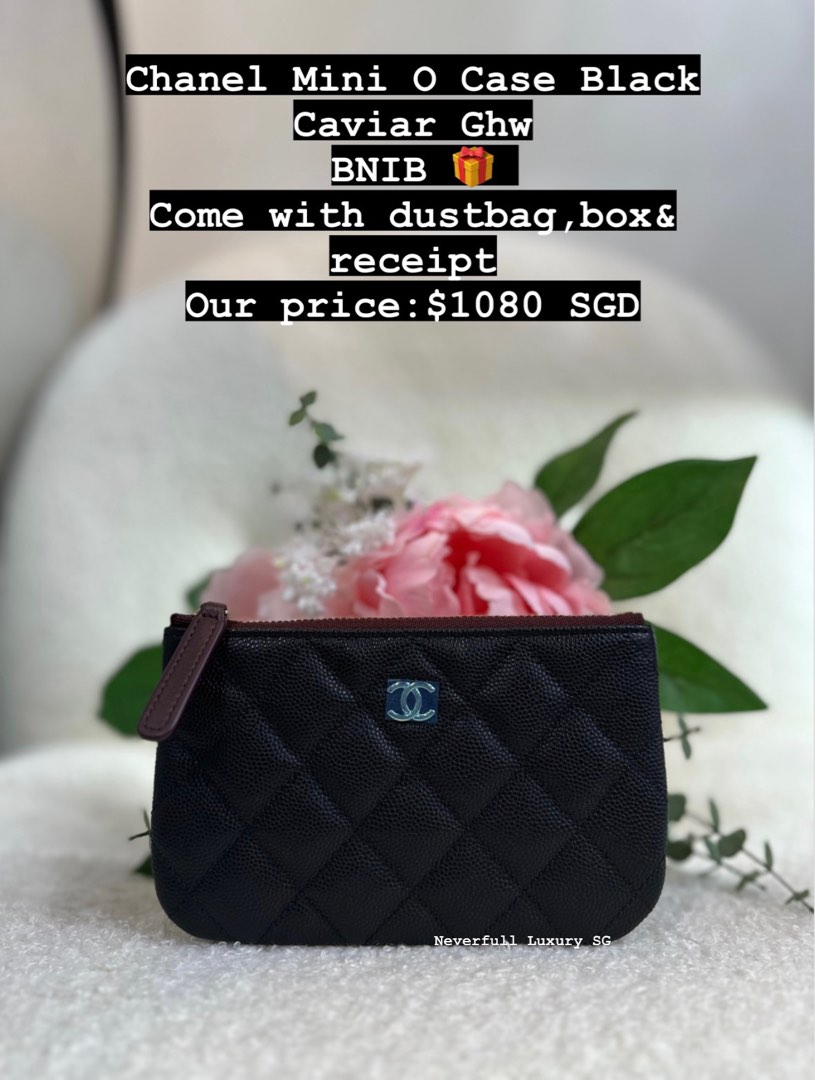Chanel mini on sale o case price