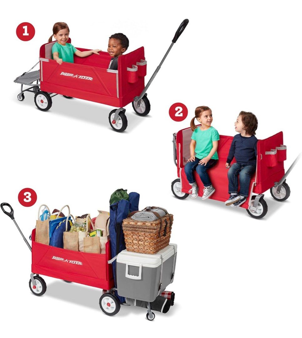 Collapsible radio flyer sales wagon