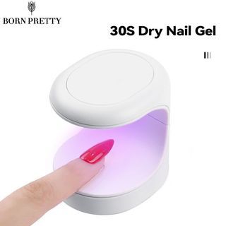 Born Pretty 16W Uv Nail Phototherapy Lamp Mini Led Dryer Curing Manicure Tools 6W Portable Usb Charge With FREE GLUE 15G