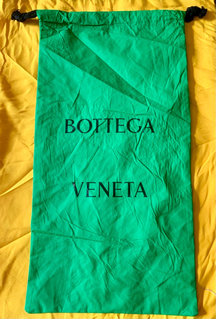 Bottega Veneta 2026 Dust Bag Silver Laminated Leather