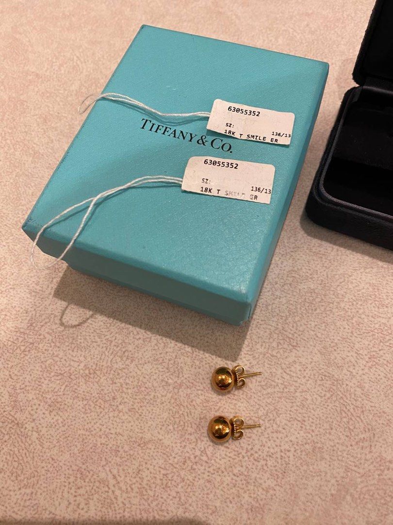 Tiffany and co sales rose gold earrings