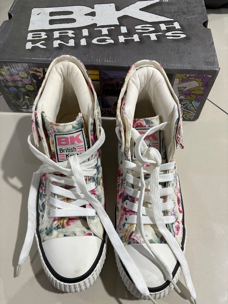 British knights roco fold canvas ladies hi tops hot sale