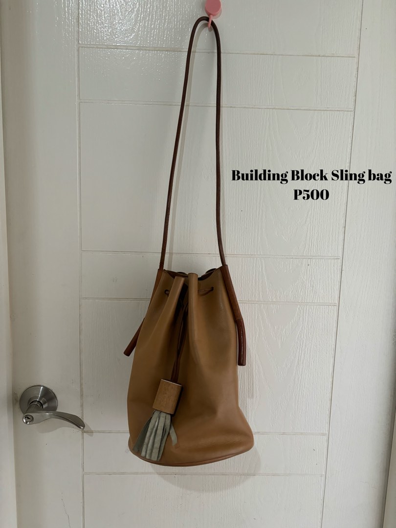 Building block bucket bag, Women's Fashion, Bags & Wallets, Crossbody