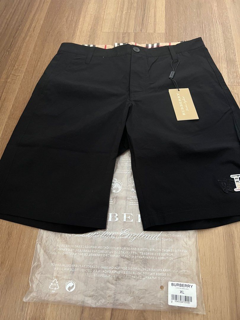 Burberry on sale shorts xxl
