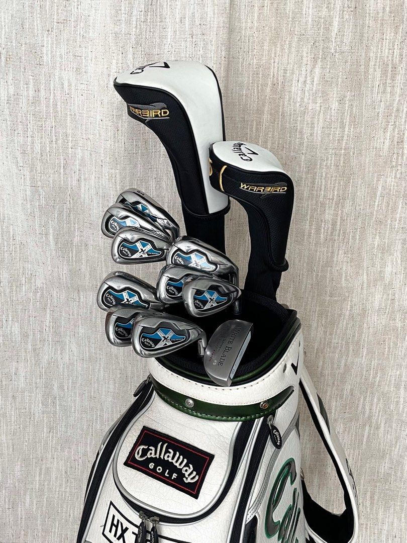 Callaway Golf Set for Beginner. Razr Hawk Driver, X18 Irons with