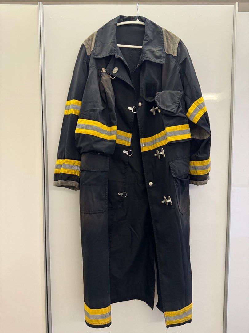 Calvin klein firefighter coat deals