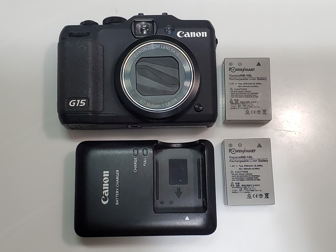 2022新作モデル 【美品】Canon Power G15 Shot デジタルカメラ