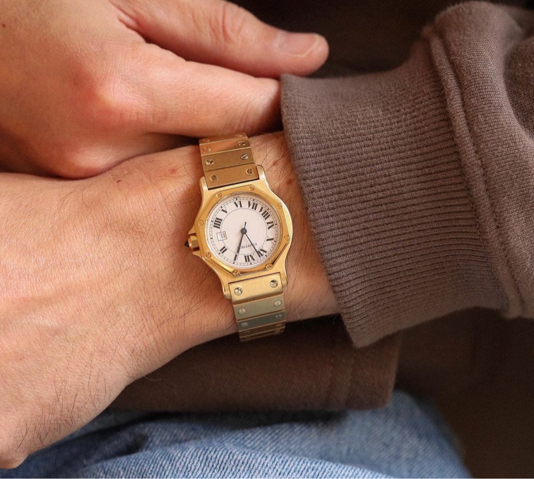 cartier santos ronde octagon