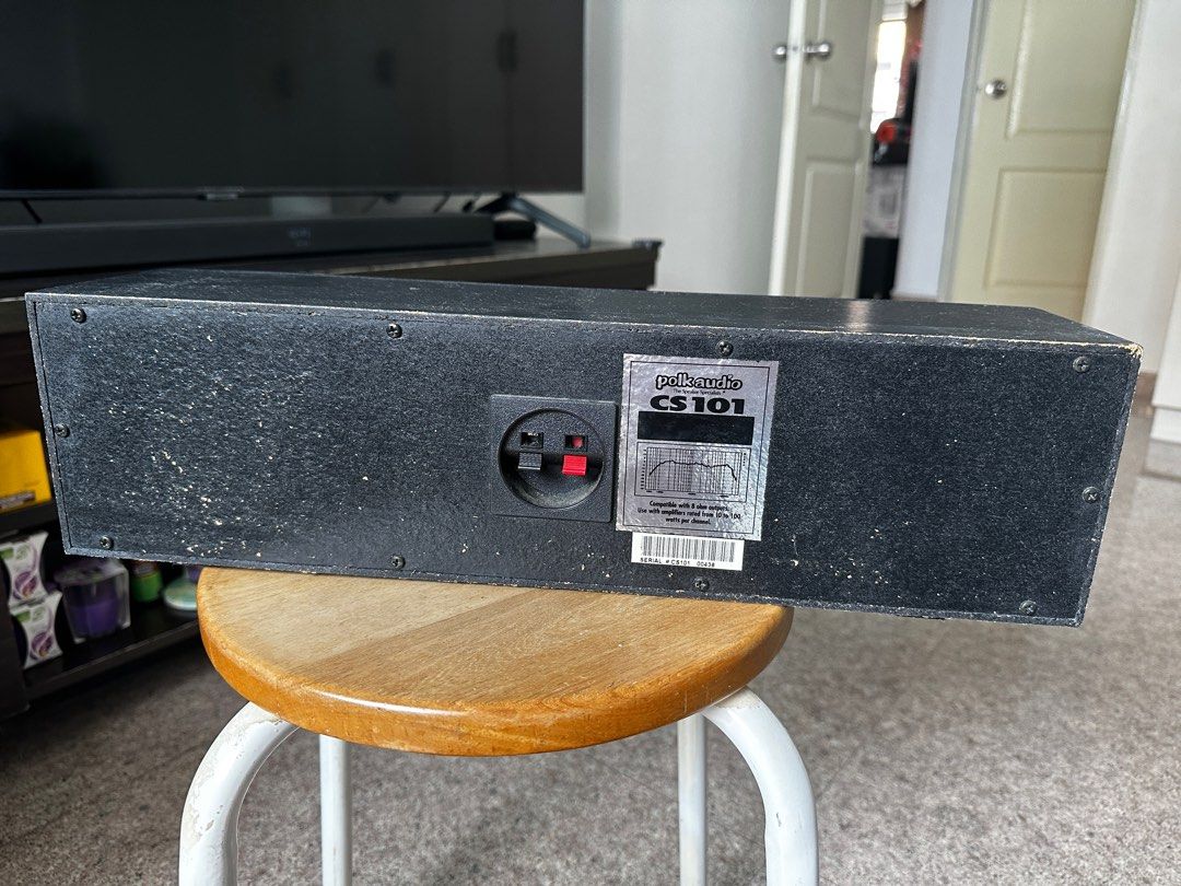 Polk audio cs101 center speaker top