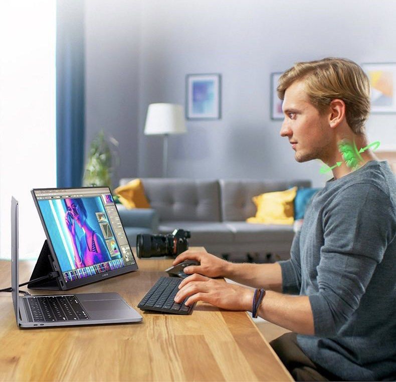 CForce XTPro 15.6inch 1080P Touchscreen Portable Monitor, Computers