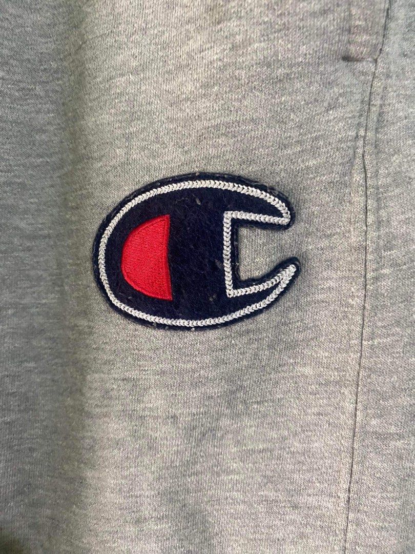 Champion Athletic Wear Jogger Grey Big Logo Men s Fashion
