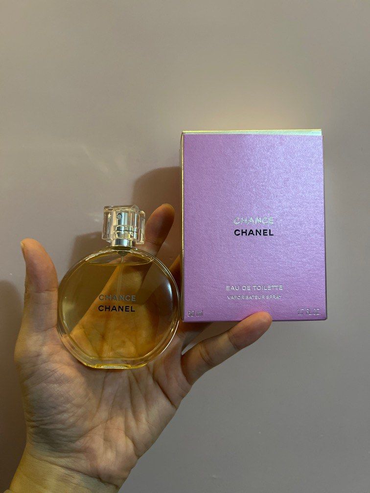 Chanel Chance EDT 50ml, 美容＆個人護理, 健康及美容- 香水＆香體噴霧