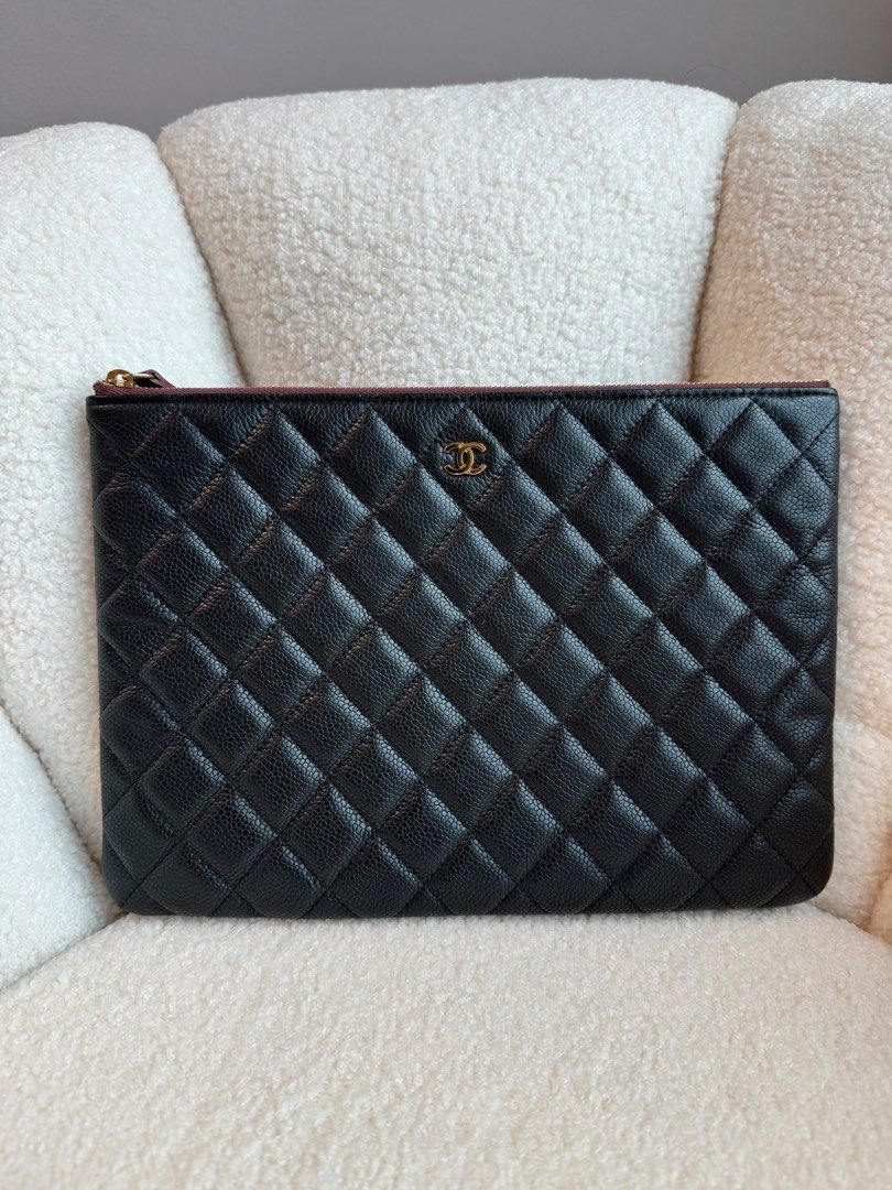 Chanel o case caviar sales