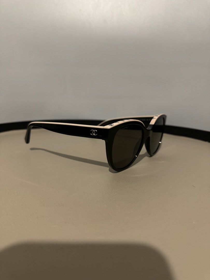 Chanel Oval Sunglasses Ch5416 Dark Red/grey Gradient