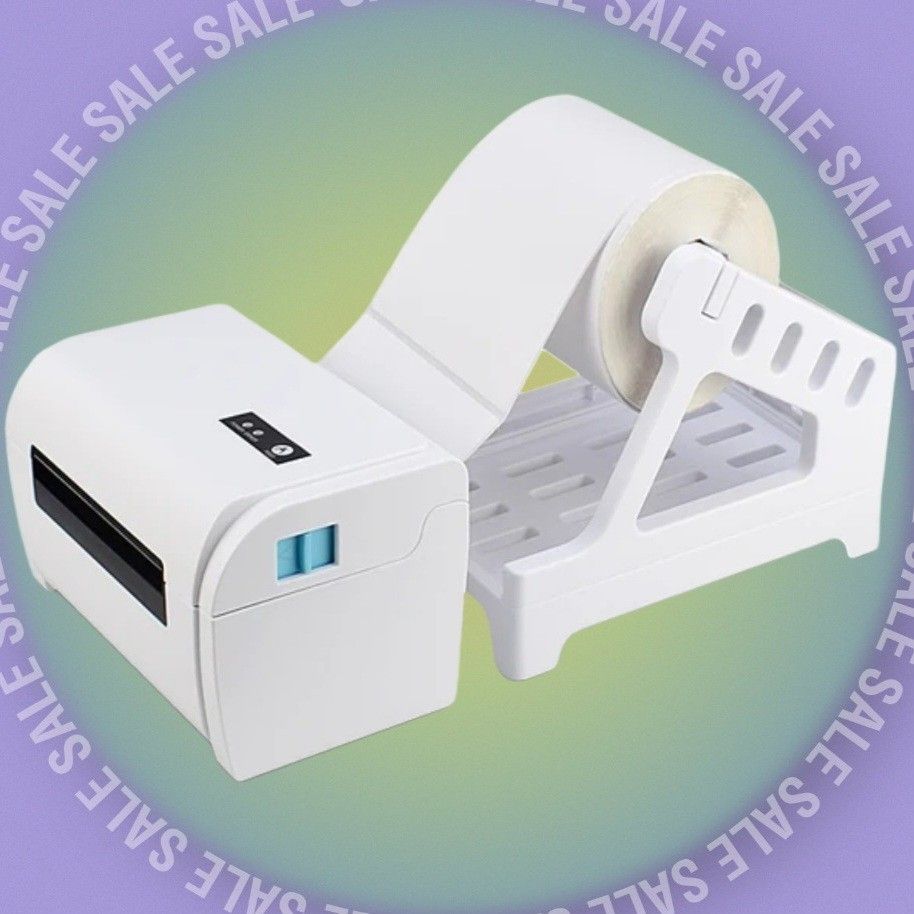 CHEAPEST A6 Thermal Printer AWB Label Waybill Address USB+Bluetooth