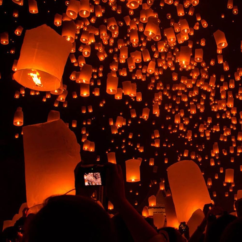 Flying sales paper lanterns