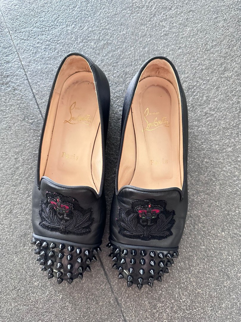 Christian louboutin shop women's loafers