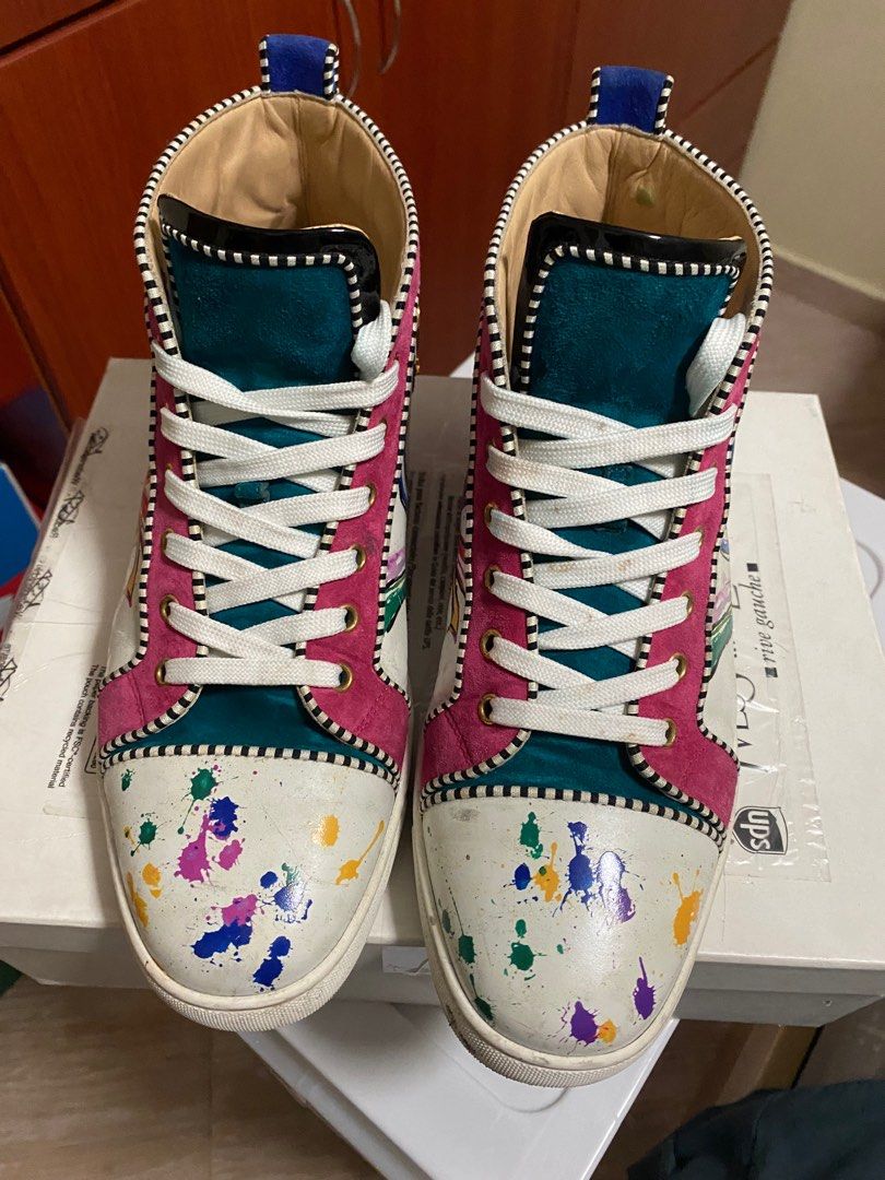 Christian Louboutin Sneakers High Luxury Sneakers Footwear on Carousell
