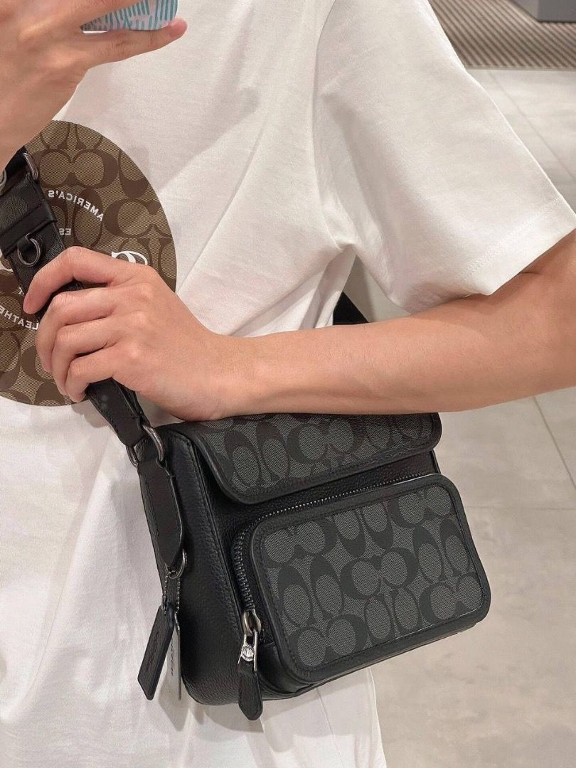 Coach square sale bag
