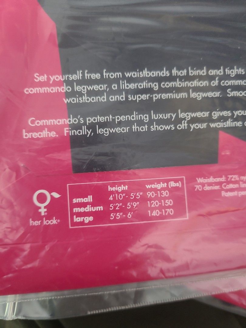 commando digfree luxury legwear Carousell