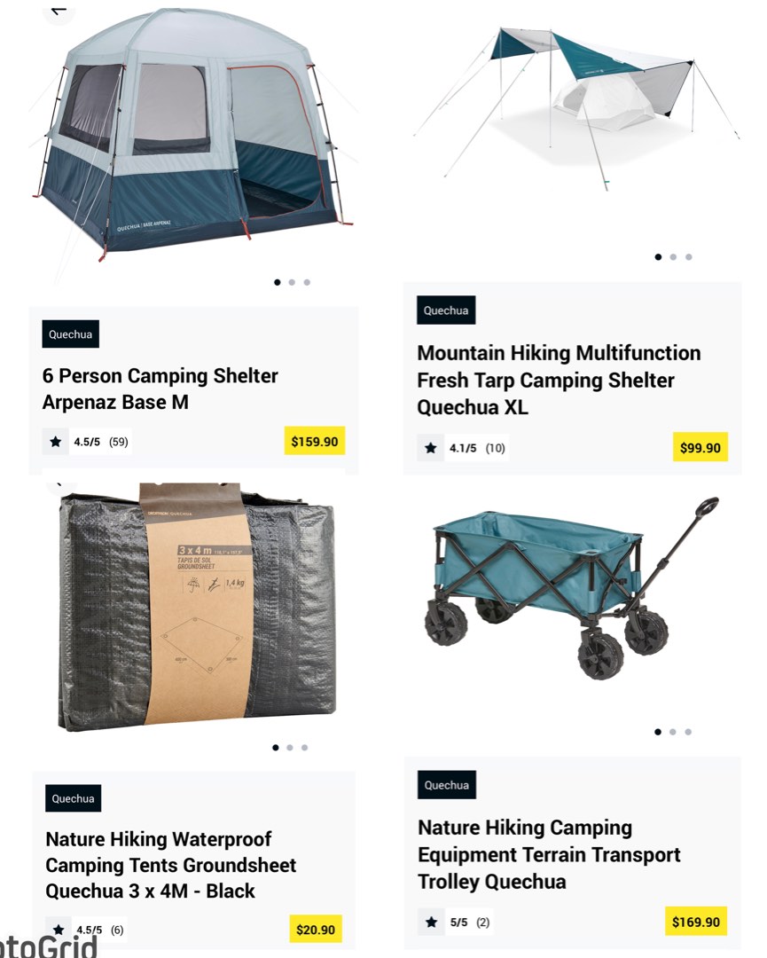 COMPLETE CAMPING TENT & GEAR!, Sports Equipment, Hiking & Camping on Carousell