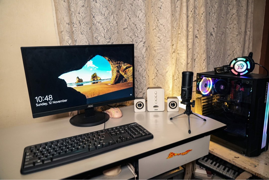 Complete PC set up Ryzen 3, Computers & Tech, Desktops on Carousell