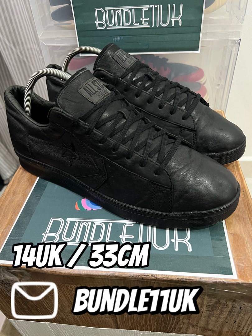 Converse pro leather new arrivals 76 ox black