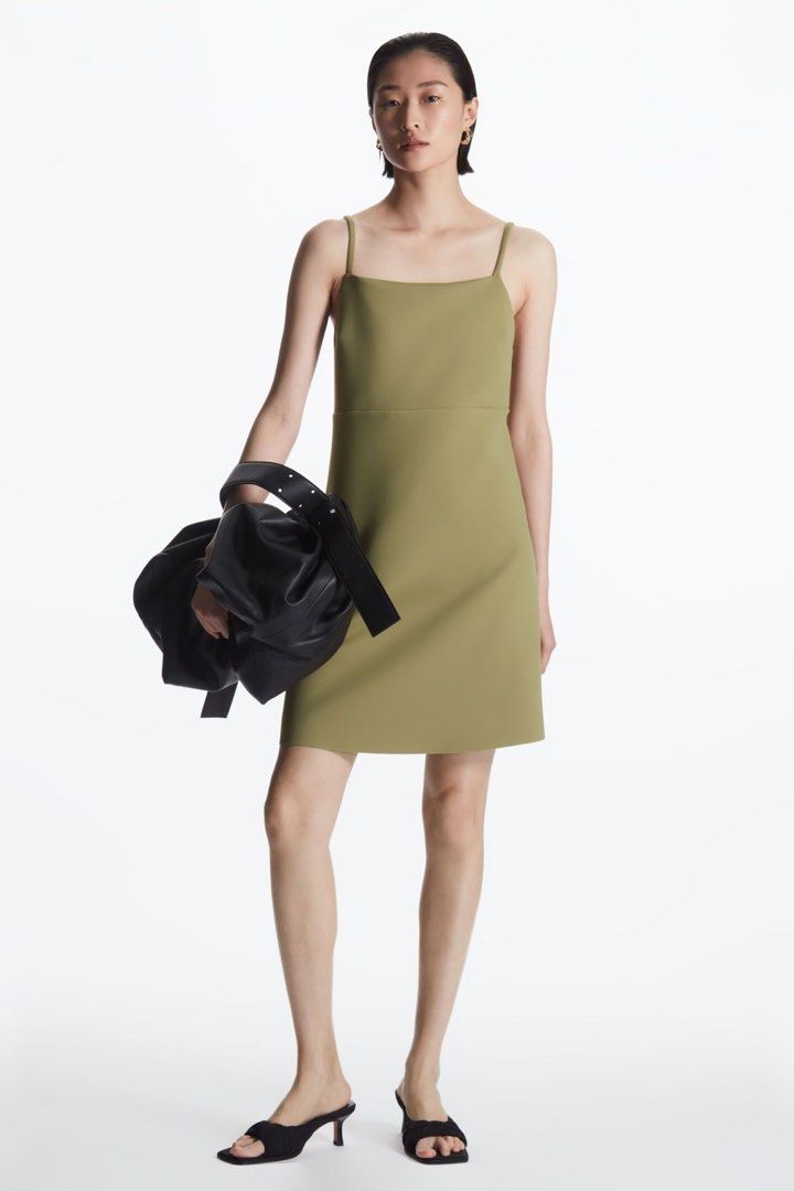 Cos open back hot sale dress