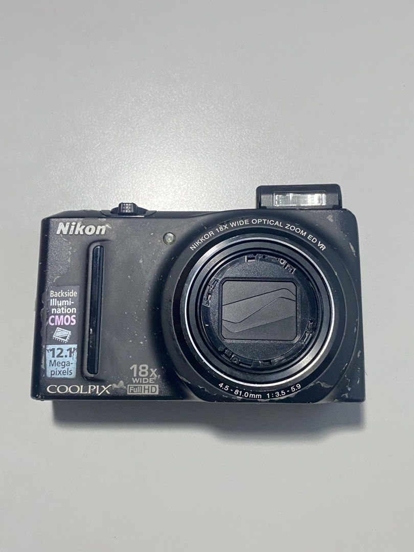 Digital Camera Nikon Coolpix S9100 (Category: Cameras) located in Valenzuela. Submitted by alfeopaulramos7490 (Listing ID 1265189261, Image 2). Description: Nikon Coolpix S9100 12.1 megapixel P4,499 +sf Inclusion: * unit / body * original nikon battery * sd card adapter * clip charger * wrist cord * tripod 100% all working and full functional Ready to use Direct message for sure buyer's only .