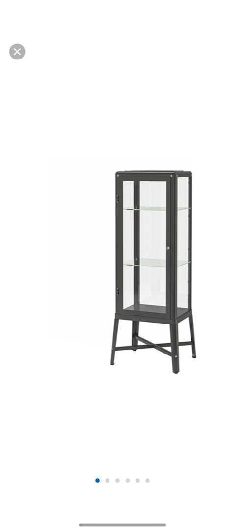 Fabrikor glass online cabinet ikea