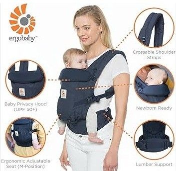 Ergobaby adapt cool discount air mesh deep blue