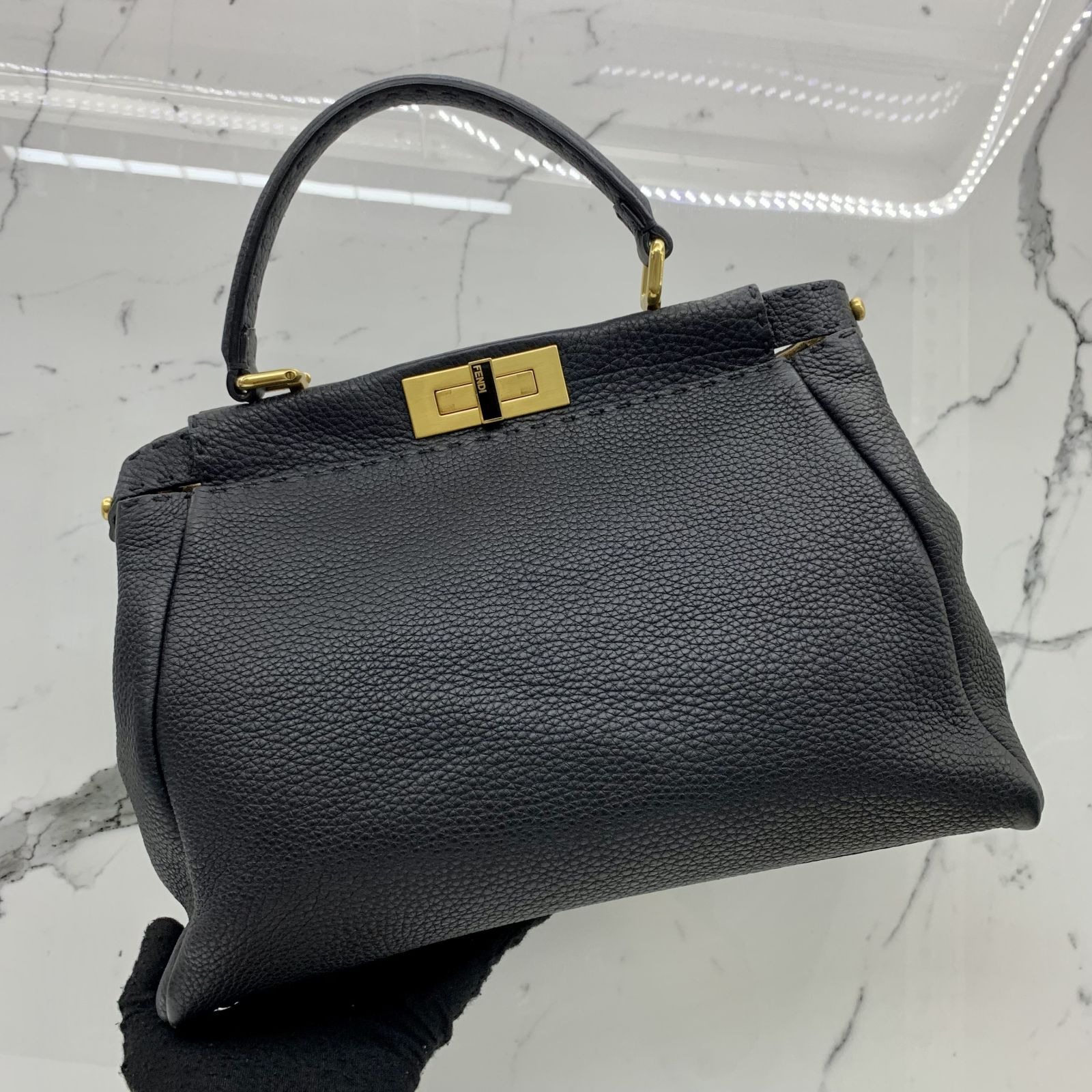 Fendi online peekaboo navy