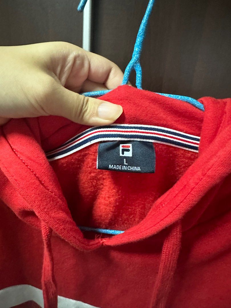 Fila colorblock hoodie 2025