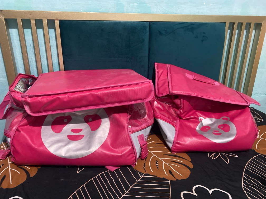 Food panda Bag, Men's Fashion, Bags, Backpacks on Carousell