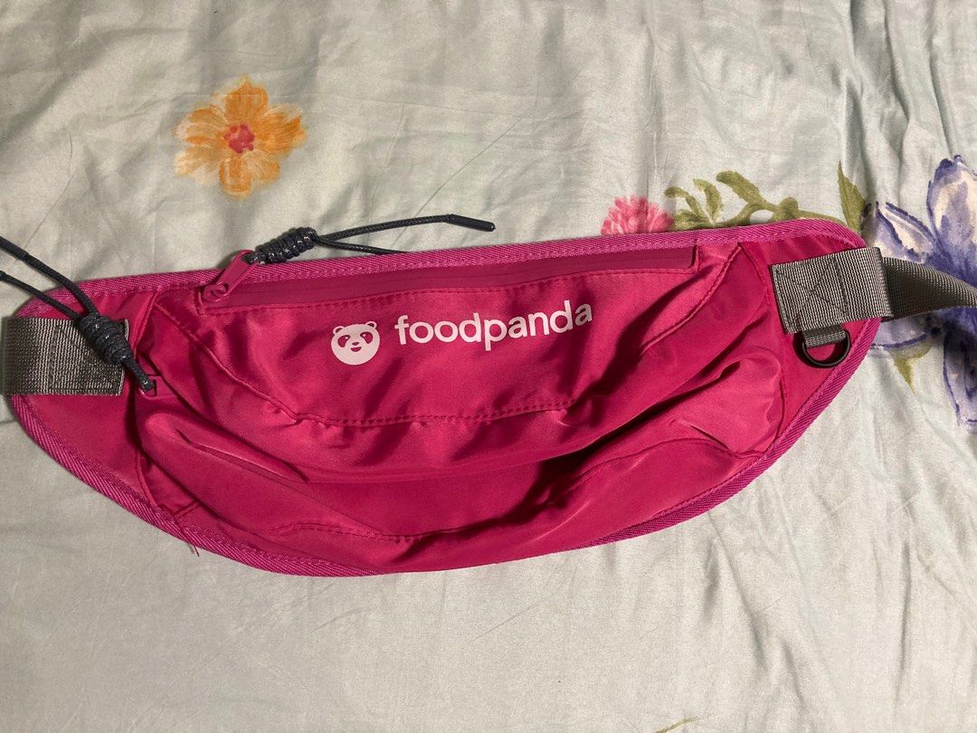 Red pink cheap fanny pack