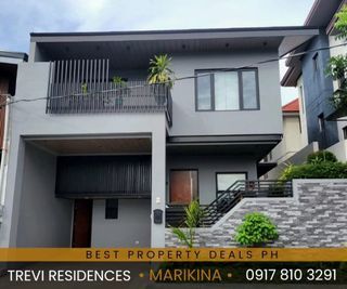For Sale Newly-built Fully Furnished 3BR house with Swimming Pool in Trevi Residences, Marikina City
