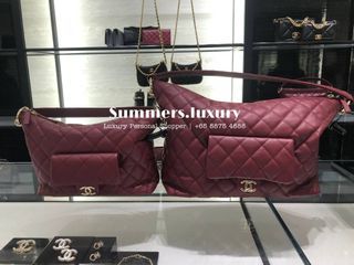 Chanel SMALL CLASSIC HANDBAG Grained Calfskin & Silver-Tone Metal Black,  Women's Fashion, Bags & Wallets, Shoulder Bags on Carousell