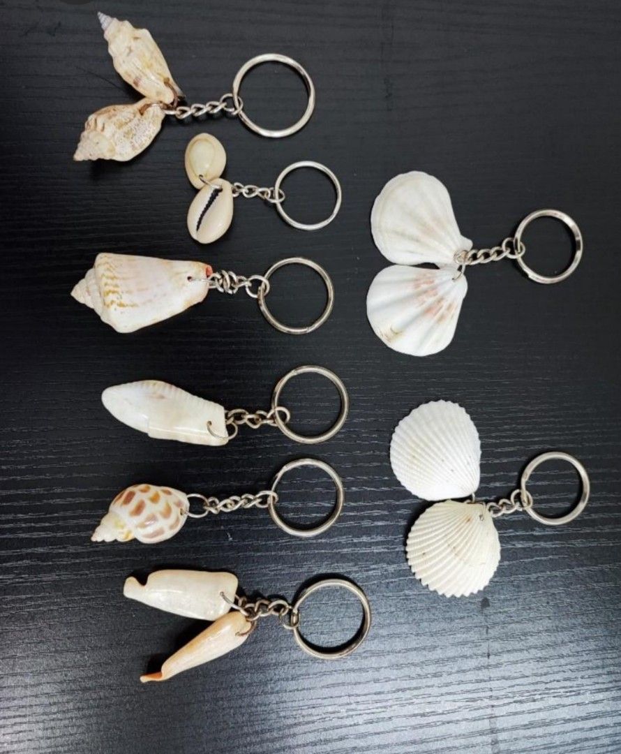 Seashell keychain new arrivals diy