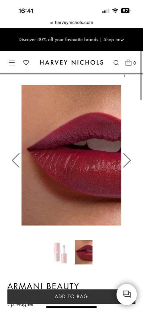 Armani lip magnet sale 602