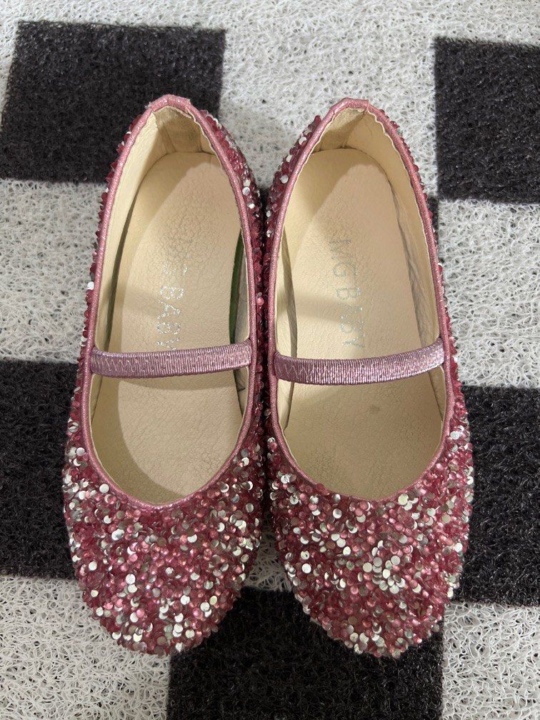 Girl shoes Sparkling pink
