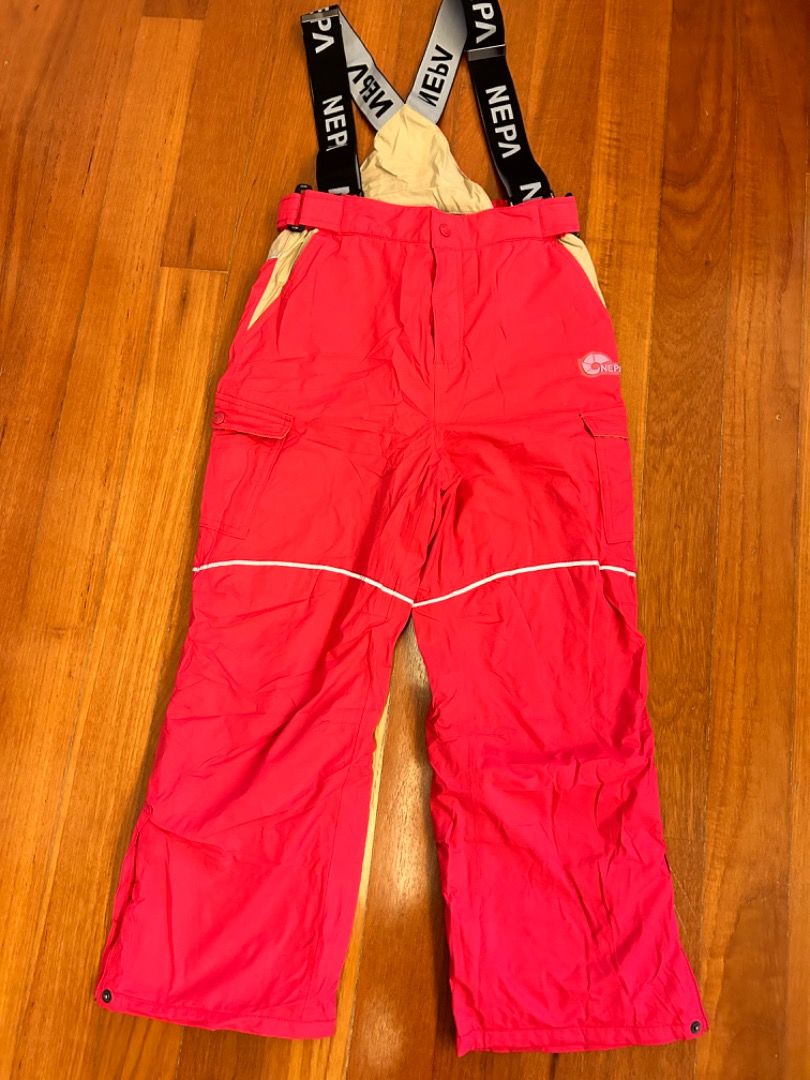 Girls ski bibs top