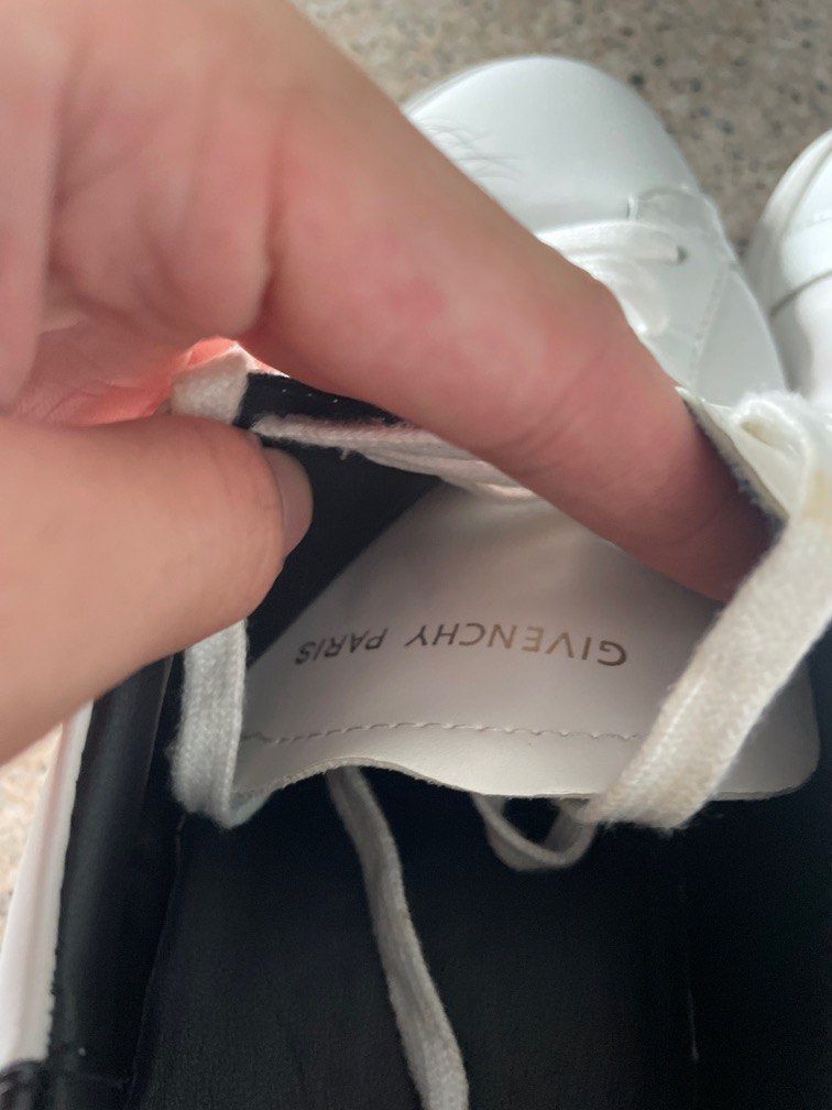 Givenchy Paris White Sneakers